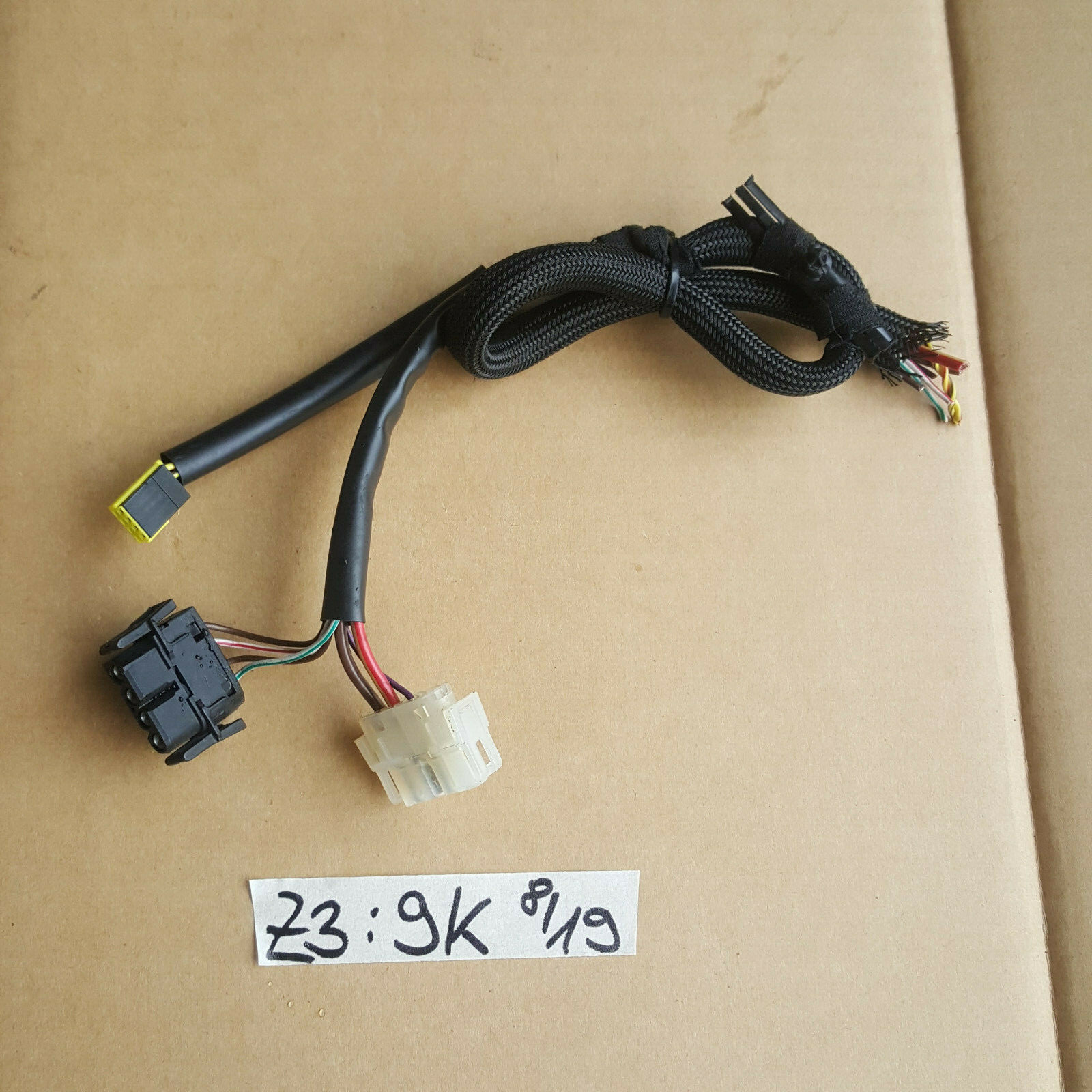 BMW E36 Z3 Sitz Stecker Anschluss Kabel abgeschnitten 9 Einzel Kabel
