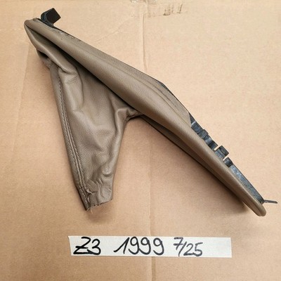 BMW Z3 Roadster Abdeckung für Handbremshebel Leder Sack Handbremse RHD Beige