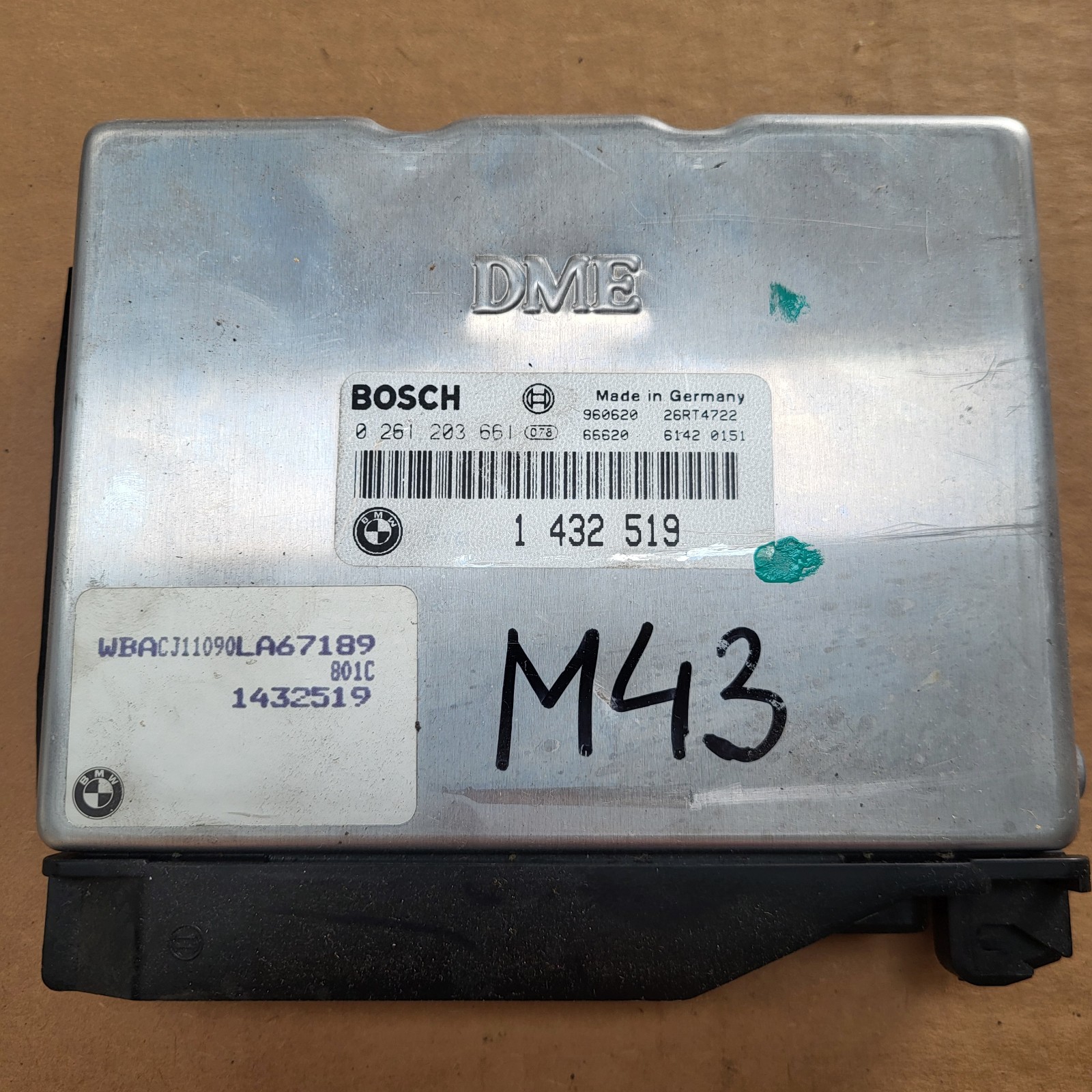 BMW Z3  Motorsteuergerät 1432519 EWS Modul 8375842 M43 Motor