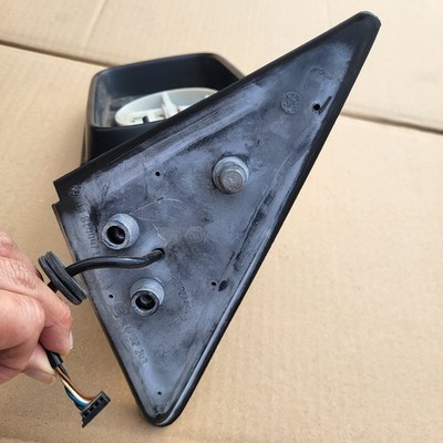 BMW E36 Limousine Touring Außen Seiten Spiegel Blau + Motor OHNE Spiegelglas