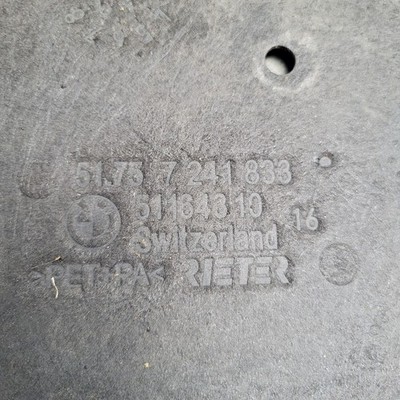 BMW F30 F31 F34 F35 F20 Unterbodenschutz Unterfahrschutz Links 7241833 ABHOLUNG