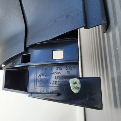 BMW Z4 E85 Seiten Verkleidung Ablagefach hinten innen RECHTS Abdeckung 7016670