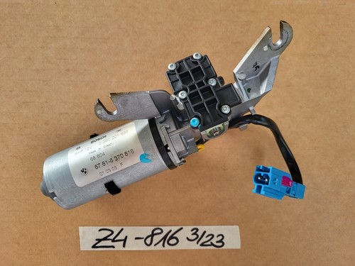 BMW Z4 E85 E36 E46 Cabrio Verdeck Motor 8370816 Dach Antrieb Verriegelung VORNE