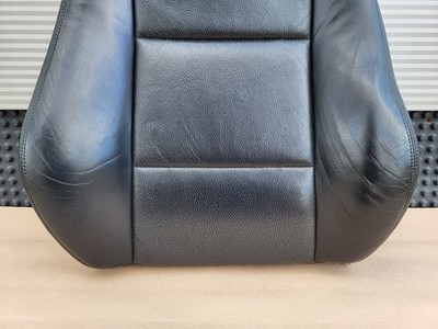 BMW Z3 Roadster Fahrer Sitz Oberteil  Leder Black Rücken Lehne Polster + Heizung