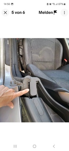 BMW Z4 E85 Roadster Verdeck Verkleidung Hardtop Abdeckung rechts + links Schwarz