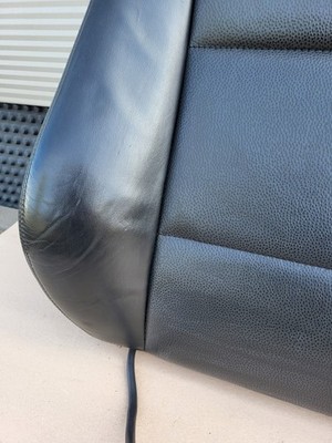 BMW Z3 Roadster Beifahrer Sitz Oberteil  Leder Schwarz Bezug + Polster + Heizung