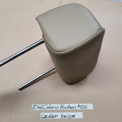 BMW E46 Cabrio Kopfstütze HINTEN Leder Beige Überroll-Schutzsystem
