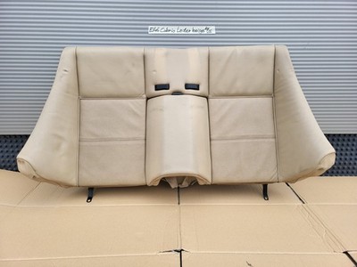 BMW E46 Cabrio Rückbank Rücksitz Bank Sitz Lehne HINTEN Leder Beige ABHOLUNG
