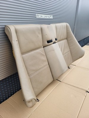BMW E46 Cabrio Rückbank Rücksitz Bank Sitz Lehne HINTEN Leder Beige ABHOLUNG