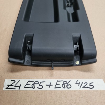 BMW Z4 E85 E86 Klappe Deckel Ablage  Mittelkonsole  HINTEN Schwarz Black 6978100