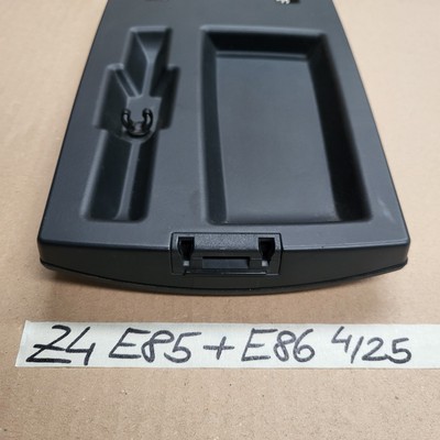 BMW Z4 E85 E86 Klappe Deckel Ablage  Mittelkonsole  HINTEN Schwarz Black 6978100