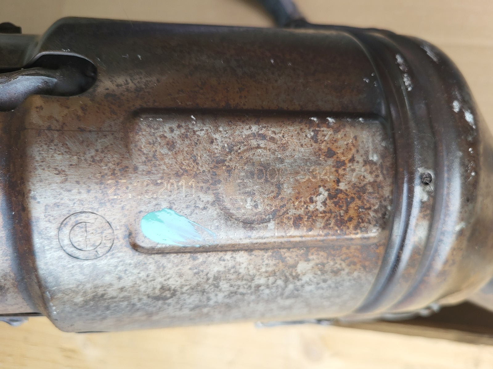 BMW E46 Auspuff Krümmer 7516731 Katalysator 325 i M54 mit 192 PS 7518674 Kurz