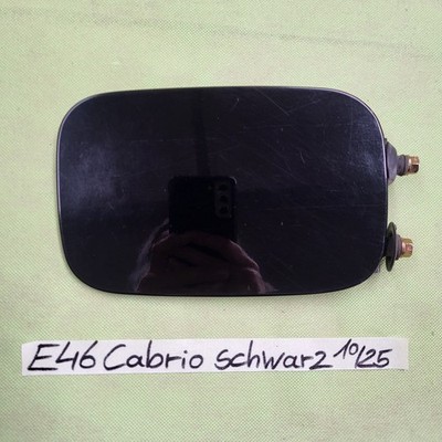 BMW E46 Cabrio Tank Deckel Klappe Schwarz 