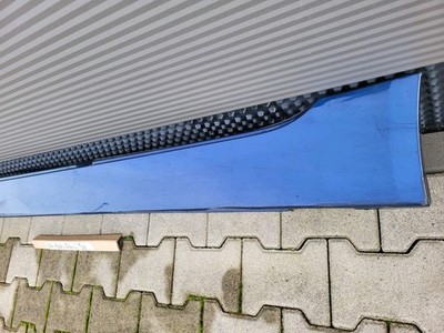 BMW 5er E60 E61 Seiten Schweller Leiste LINKS Mystic blau metallic ABJOLUNG