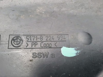 BMW E46 Cabrio  Abdeckung Radschale Radhaus Verkleidung HINTEN RECHTS 8224994