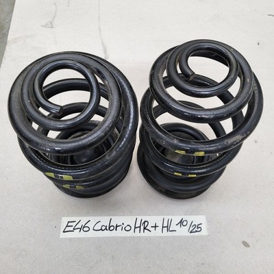 BMW E46 Cabrio Coupe Spiral Tonnen Feder Hinten RECHTS LINKS 6 Zylinder 