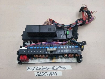 Original BMW E46 Cabrio  Sicherungskasten Relais Kasten +  Sicherungen 8364540