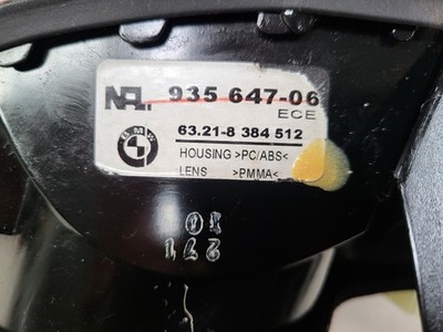 BMW Z3 Roadster Rückleuchte Rücklicht Bremslicht 8384512 RECHT rot weiss Kratzer