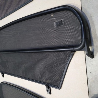 3x BMW Z3 Roadster Windschott Windschutz Abweiser Wind Stop Netz + Rahmen 