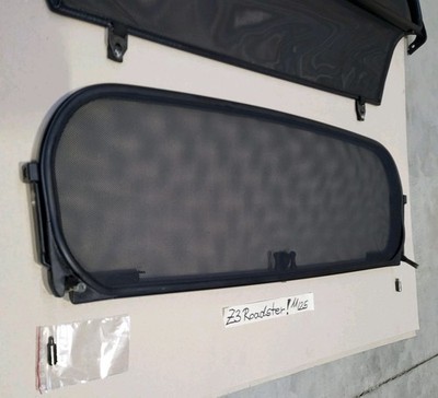 3x BMW Z3 Roadster Windschott Windschutz Abweiser Wind Stop Netz + Rahmen 