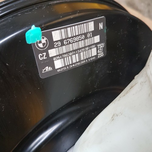 BMW Z4 Facelift Bremskraftverstärker 6769850 Bremskraftregler Hauptbremszylinder