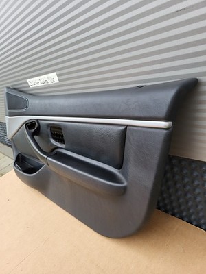 BMW Z3 Roadster Tür Verkleidung Leder Schwarz RECHTS + Griff + Alu Blende