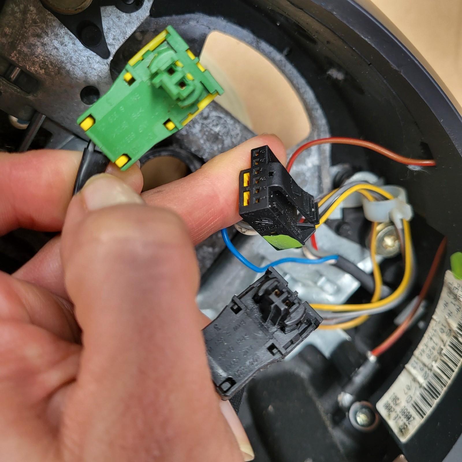 BMW Z3 Facelift E46 E39 MFL Sportlenkrad Leder Lenker Sport Lenkrad gold 6753527