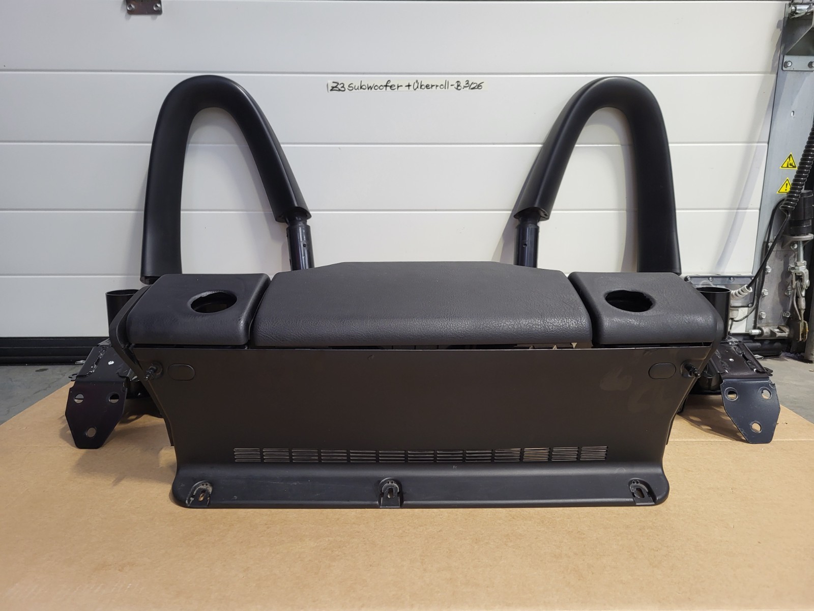 BMW Z3 Roadster Subwoofer Staufach Box Deckel Überrollbügel Set ABHOLUNG