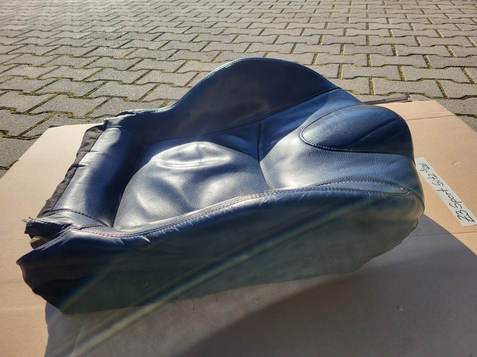 BMW Z3 Roadster Fahrer Sport Sitz Unterteil Leder Oregon Dot schwarz Sitzheizung