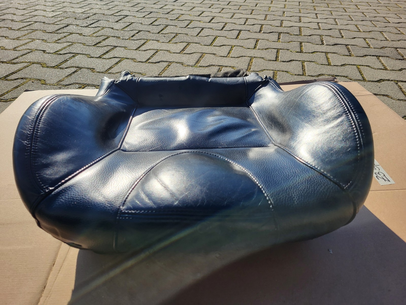 BMW Z3 Roadster Fahrer Sport Sitz Unterteil Leder Oregon Dot schwarz Sitzheizung