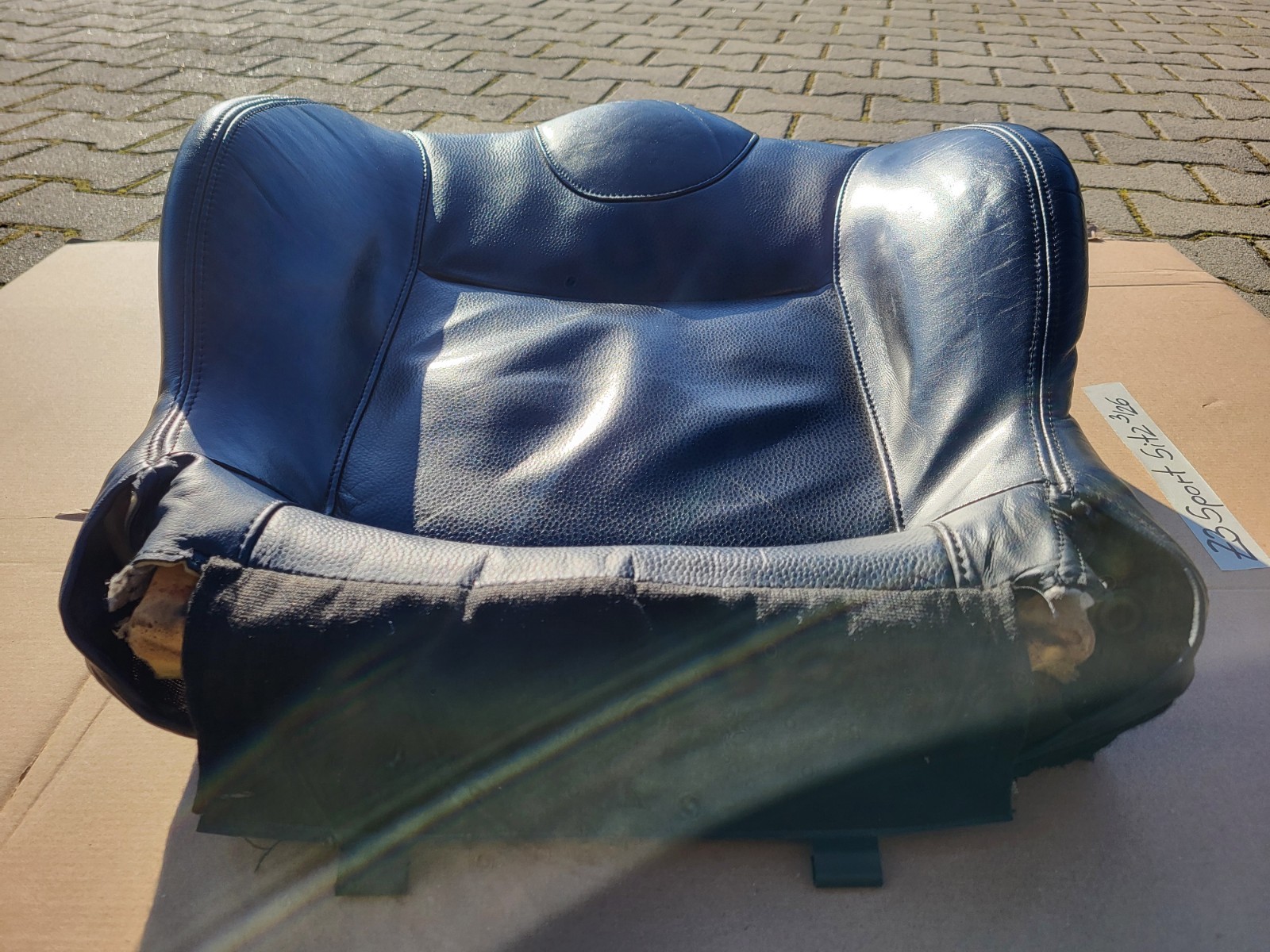 BMW Z3 Roadster Fahrer Sport Sitz Unterteil Leder Oregon Dot schwarz Sitzheizung