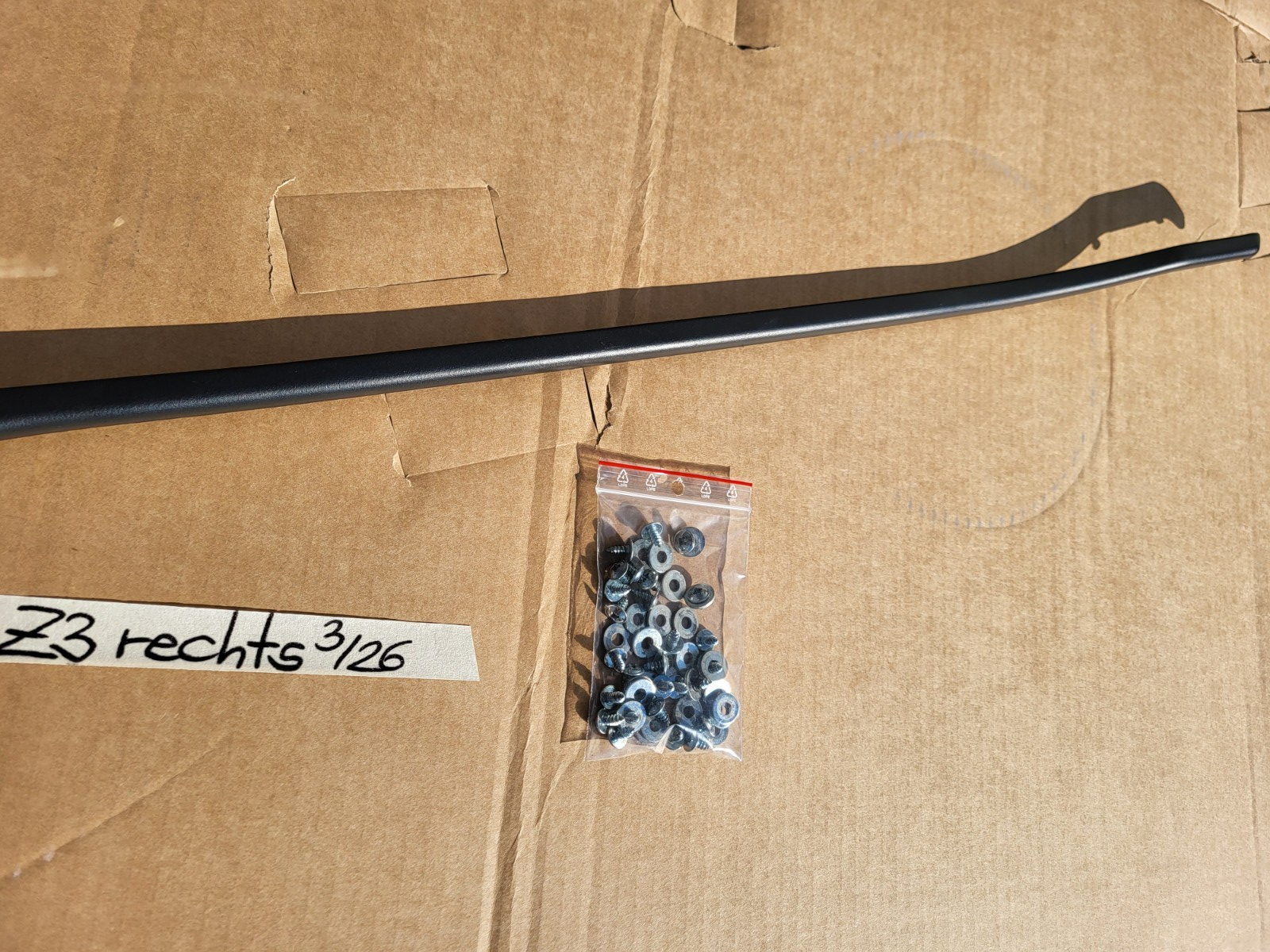 BMW Z3 Roadster + Coupe Leiste für  Tür Verkleidung Schwarz RECHTS Beifahrer