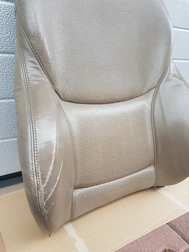 BMW Z3 Beifahrer Sport Sitz Oberteil Leder beige Rückenlehne mit Sitzheizung 