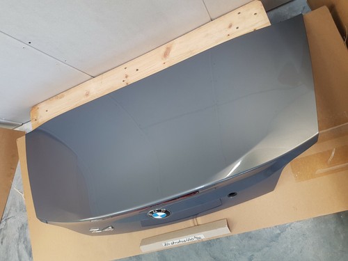 BMW Z4 E85 Heckklappe Kofferraum Klappe Heckdeckel Stratus grau 440  ABHOLUNG 