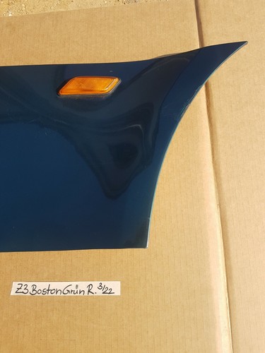 BMW Z3 Roadster + Coupe Kotflügel Seitenwand  VORNE RECHTS Boston grün metallic