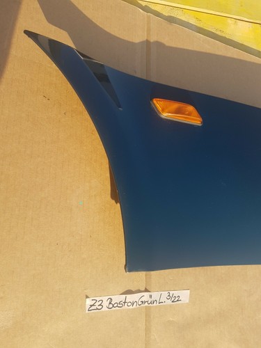 BMW Z3 Roadster Coupe Kotflügel Seitenwand  VORNE LINKS Boston grün Metallic 