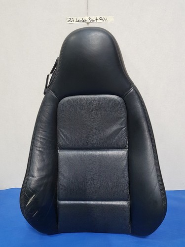 BMW Z3 Roadster Beifahrer Sitz Oberteil Leder Point schwarz black Rücken Lehne 