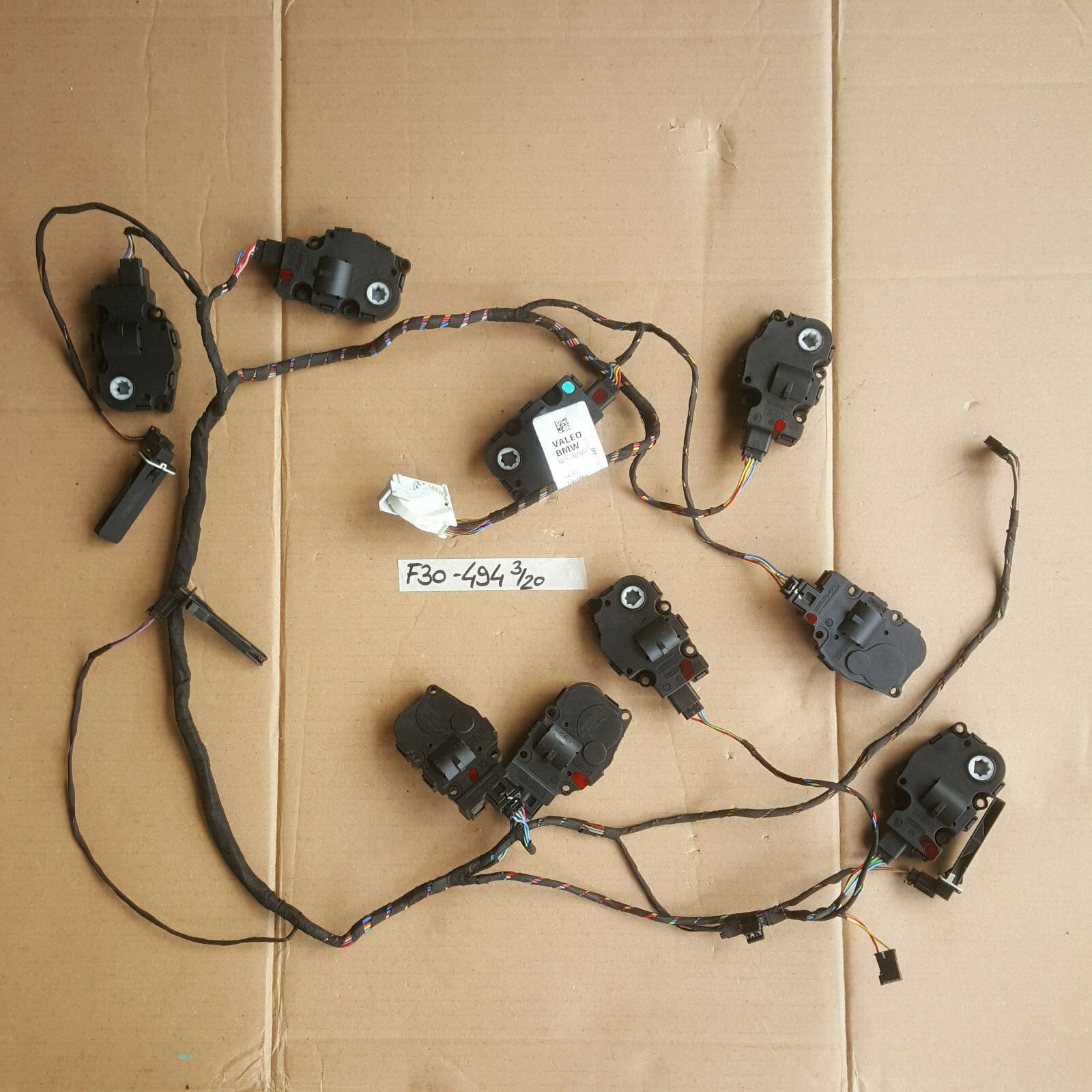 BMW F20 F21 F22 F23 F30 F31 F32 F34 Kabelbaum Klima Kasten Kabel Heizung 9229494