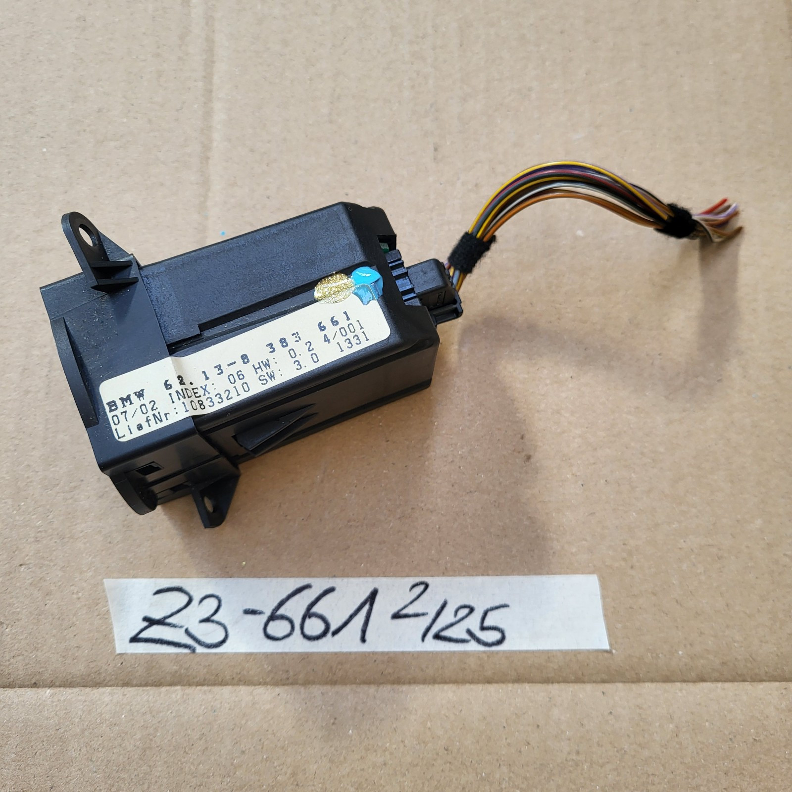 Uhr BMW Z3 Roadster Coupe Digital Uhr für  Mittelkonsole BC Bordcomputer 8383661