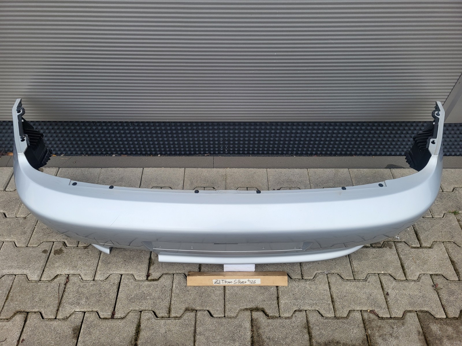 BMW Z3 Facelift Heck Stoßstange Stoßfänger HINTEN Heckschürze Silber ABHOLUNG 