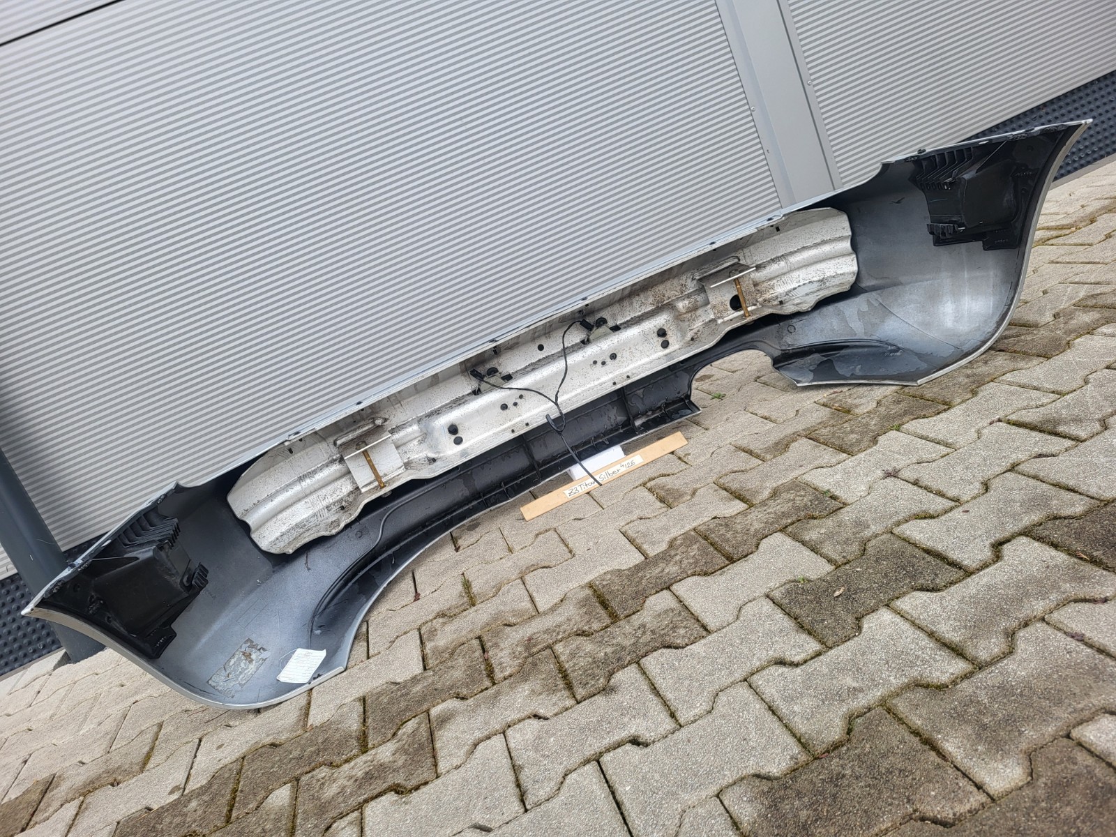 BMW Z3 Facelift Heck Stoßstange Stoßfänger HINTEN Heckschürze Silber ABHOLUNG 