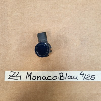 original BMW Z4 E85 E86 PDC Einparkhilfe Ultraschall Sensor Monaco Blau