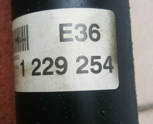BMW E36 Z3 Roadster Kardanwelle 1229254 Gelenkwelle Schaltgetriebe 1,8 - 1,9 L