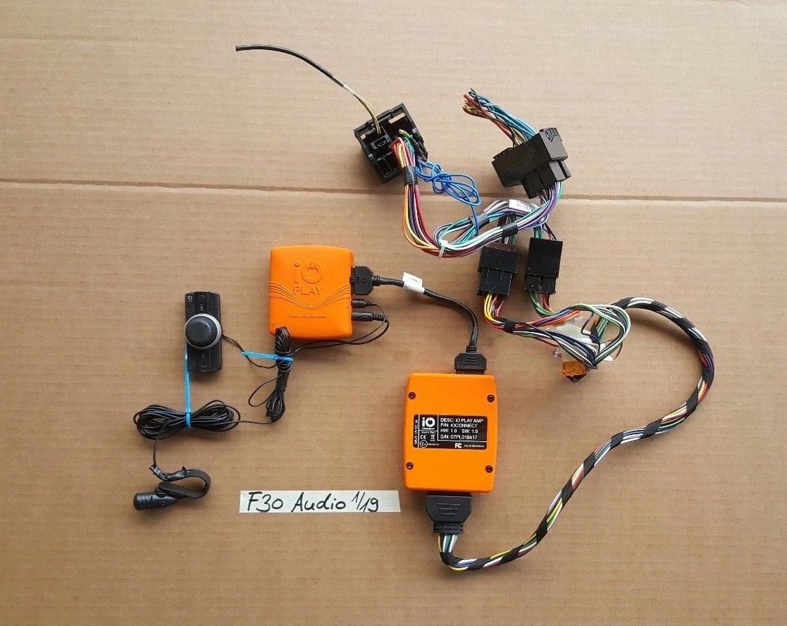 BMW F30 F31 Telefon Audio Adapter Kabel Freisprech Einrichtung Mikrofon