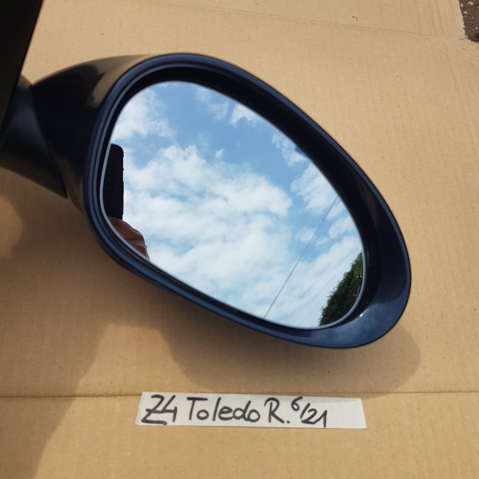 BMW  Z4 E85 E86 Seiten Außen Spiegel rechts ODER links Toledo blau Code 482