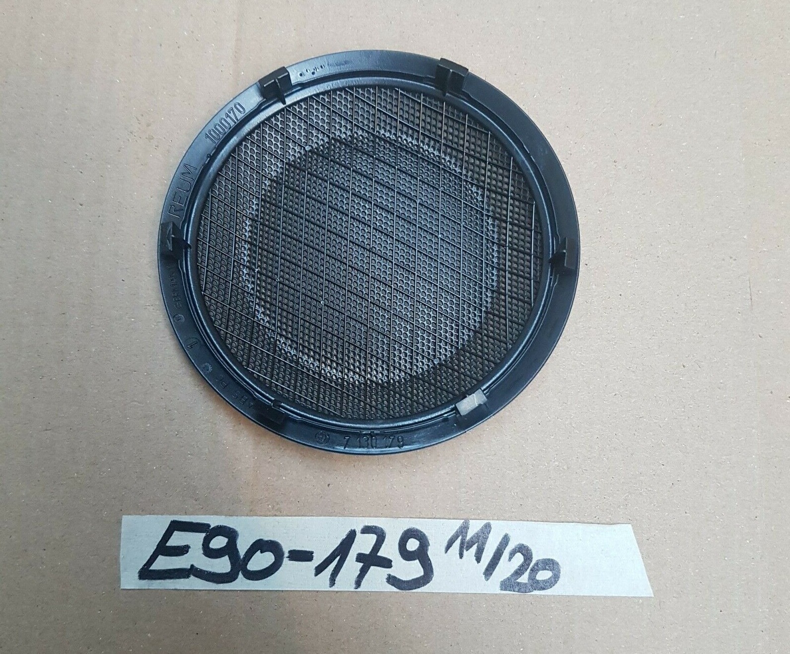 BMW E90 E91 X1 Lautsprecher Blende Abdeckung 7130179 Gitter i.d  Tür Verkleidung