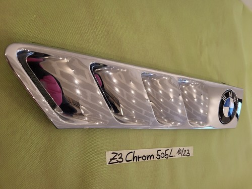 BMW Z3 Lufteinlass Ki​emen Ziergitter Motorhaube Chrom Silber LINKS 8397505