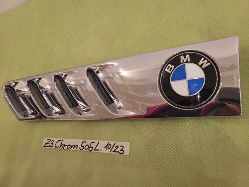 BMW Z3 Lufteinlass Ki​emen Ziergitter Motorhaube Chrom Silber LINKS 8397505