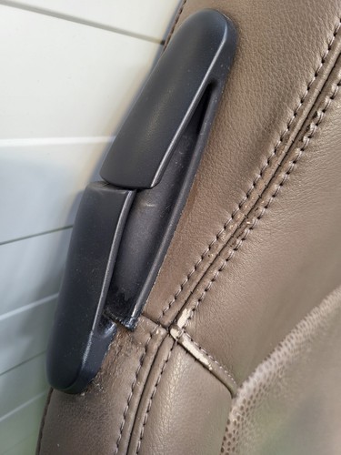 BMW Z3 Beifahrer Sitz Oberteil Leder beige Rücken Lehne Bezug RECHTS 