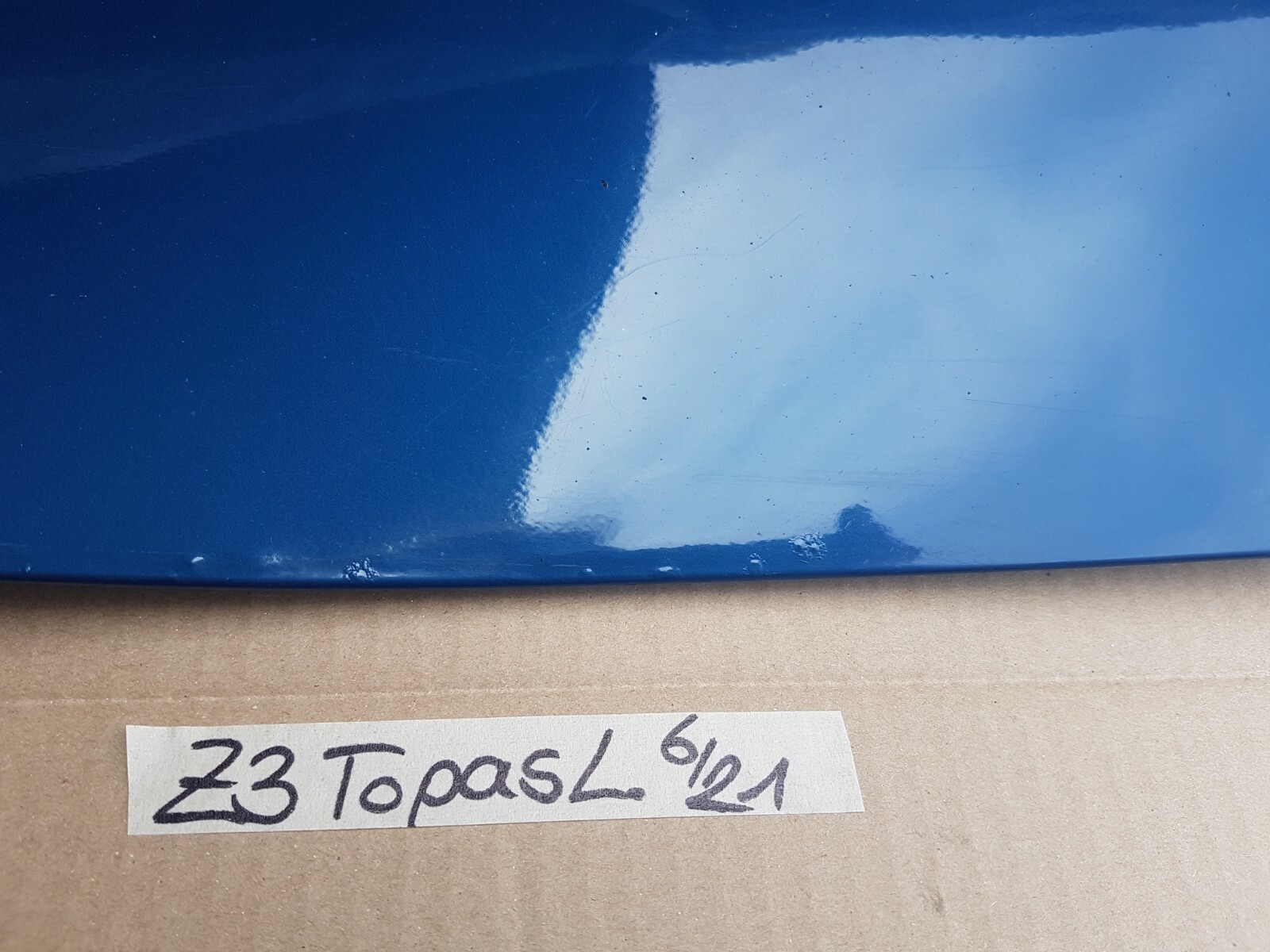 BMW Z3 Roadster Coupe Kotflügel Seitenwand  VORNE LINKS Fahrer Seite Topas blau